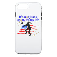 VOLLEYBALL LIFE USA FLAG DESIGN