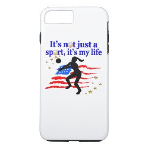 VOLLEYBALL LIFE USA FLAG DESIGN Case-Mate iPhone CASE