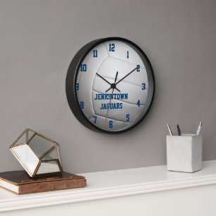 Volleyball Look Personalized Wall Clock
