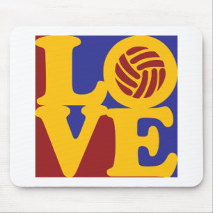 Volleyball Love Mouse Pad