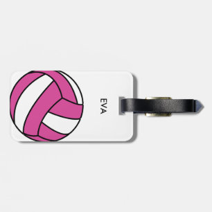 Volleyball Luggage tag add your name