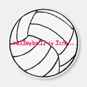 volleyball mag. magnet