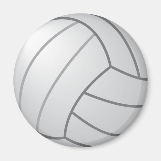 Volleyball Magnet (Front)