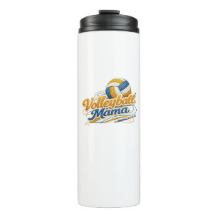 Volleyball Mama Insulated Travel Mug – Retro Sport