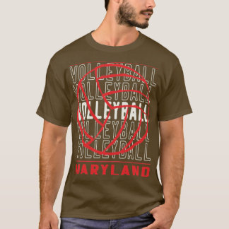 Volleyball Maryland  T-Shirt