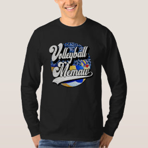 Volleyball Memaw Vintage Volleyball Family Matchin T-Shirt
