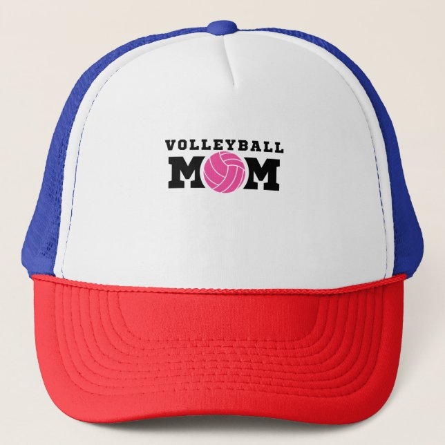VOLLEYBALL MOM  TRUCKER HAT (Front)
