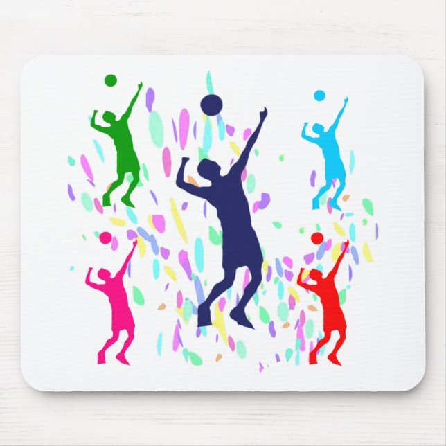 VOLLEYBALL MOUSE PAD (Front)