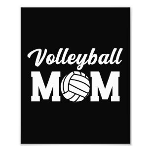 Volleyball Mum Cute Mum Life  Photo Print