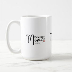 Volleyball mum Est. Coffee Mug