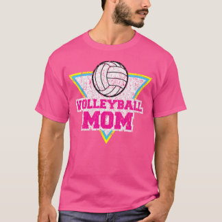 Volleyball Mum Funny Mothers Girls Women Volleybal T-Shirt