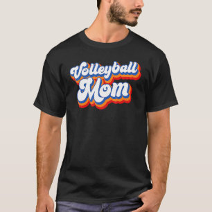 Volleyball Mum Leopard Ball Mum Mother's Day Voll T-Shirt