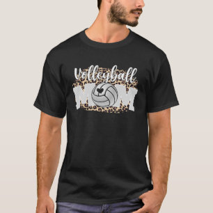 Volleyball Mum Mother's Day For Mum Game Day Outf T-Shirt