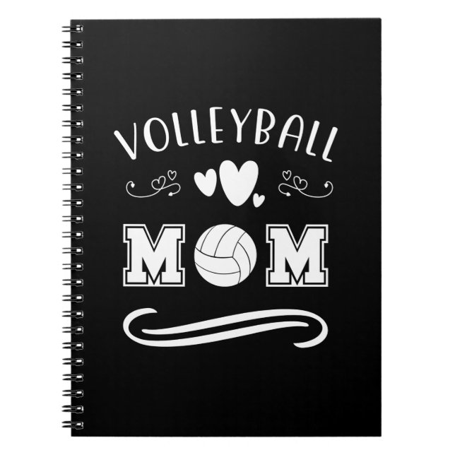 Volleyball Mum Notebook (Front)