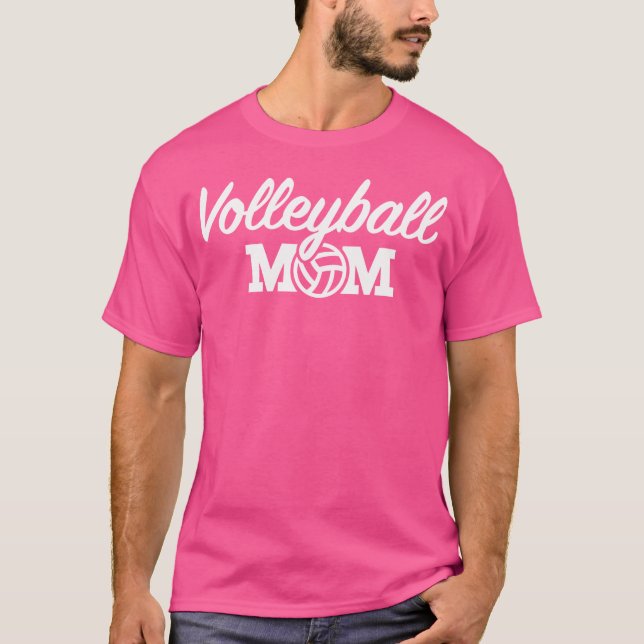 Volleyball Mum T-Shirt (Front)