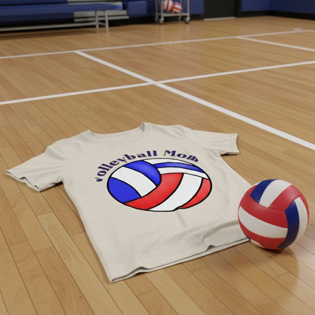 Volleyball Mum Tri-Blend Shirt (Creator Uploaded)