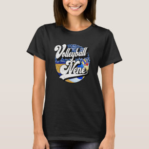 Volleyball Nene Vintage Volleyball Family Matching T-Shirt