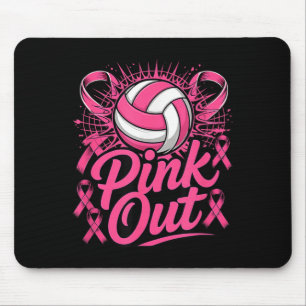 Volleyball nk Out Breast Cancer Awareness nk Mouse Pad
