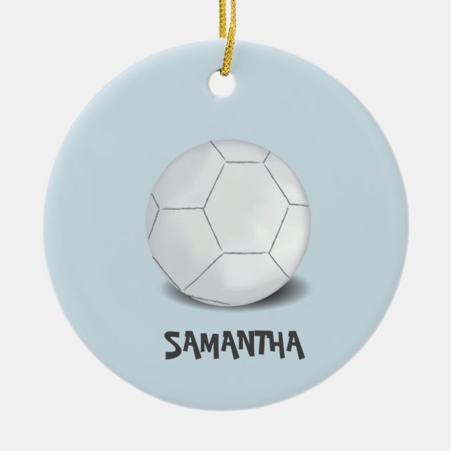 Volleyball Photo Ornament (Front)