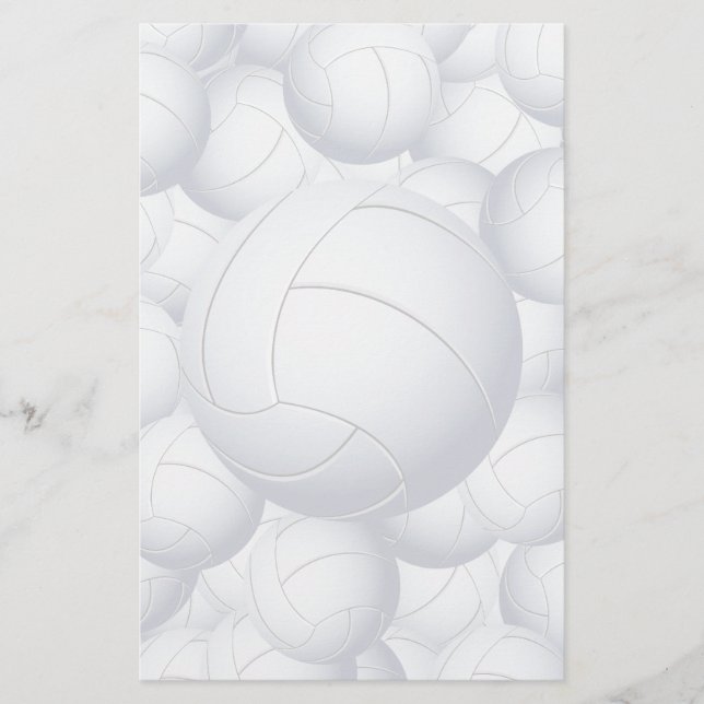 volleyball pile stationery (Front)