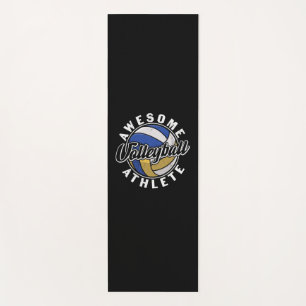 Volleyball Player Awesome Volleyball Yoga Mat