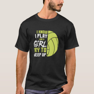 Volleyball Player Coach Sports Game Day Gift Men W T-Shirt