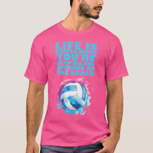Volleyball Player Coach Training Game Beach Volley T-Shirt