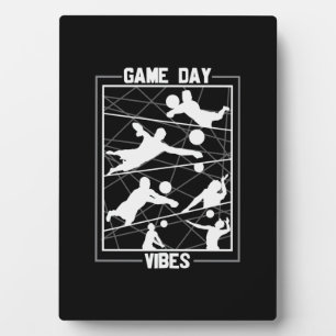 Volleyball Player Game Day Vibes Plaque