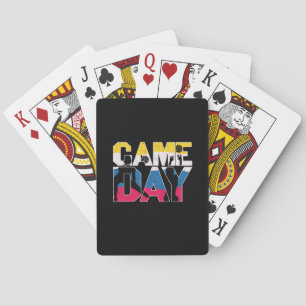 Volleyball Player   Game Day Volleyball Playing Cards