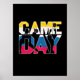 Volleyball Player Game Day Volleyball Poster