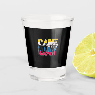 Volleyball Player   Game Day Volleyball Shot Glass