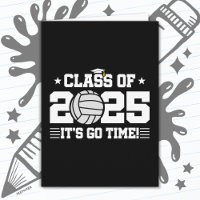 Volleyball Player Graduation Class of 2025 Senior