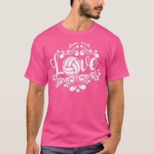 Volleyball Player Love Volleyball Mum T-Shirt