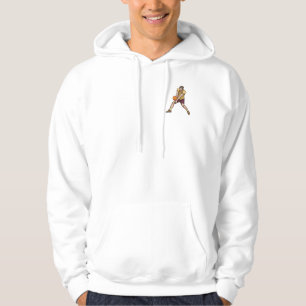 Volleyball Player Mens Jacket Hoodie