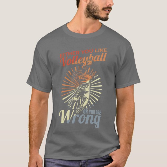 Volleyball Player Quote family T-Shirt (Front)