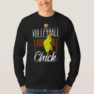 Volleyball Player Team Chicken Vintage Volleyball  T-Shirt