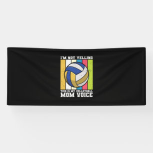 Volleyball Player This Is My Volleyball Mom Voices Banner