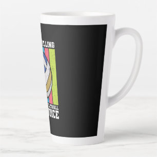 Volleyball Player This Is My Volleyball Mom Voices Latte Mug