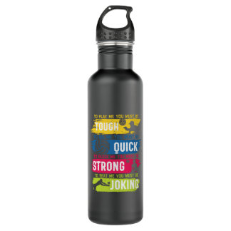 Volleyball Player | Tough Quick Strong 710 Ml Water Bottle