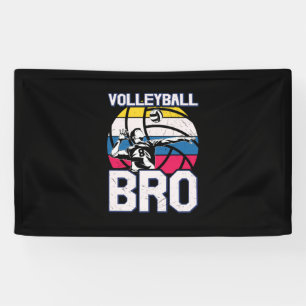 Volleyball Player Volleyball Bro Banner