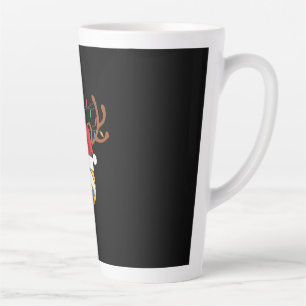 Volleyball Player Volleyball Christmas Latte Mug