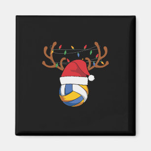 Volleyball Player   Volleyball Christmas Magnet