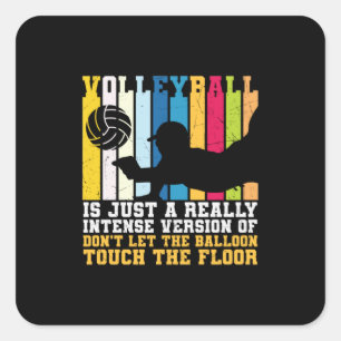 Volleyball Player   Volleyball Is Just A Really Square Sticker