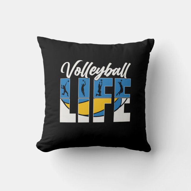 Volleyball Player | Volleyball Life Cushion (Front)