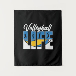 Volleyball Player Volleyball Life Tapestry