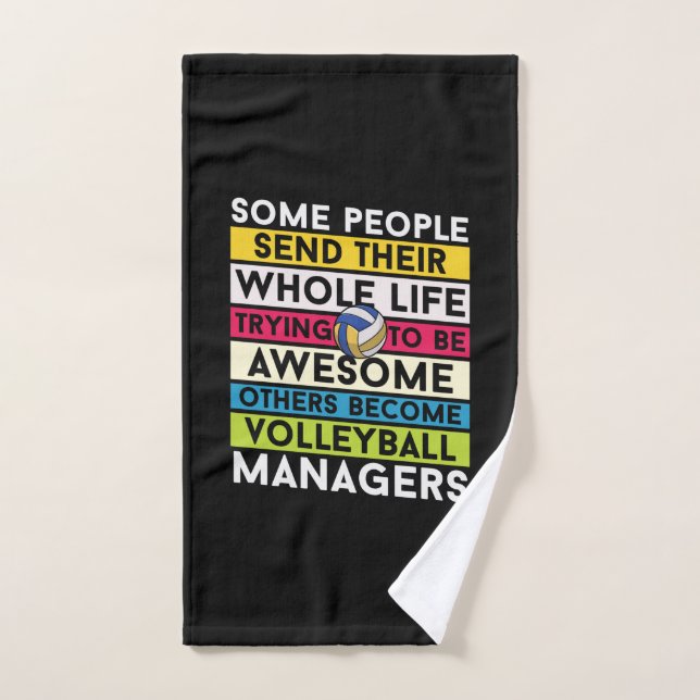 Volleyball Player | Volleyball Managers Hand Towel (Hand Towel)