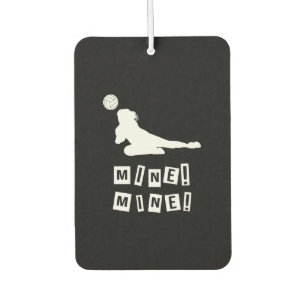 Volleyball Player Volleyball Mine Car Air Freshener