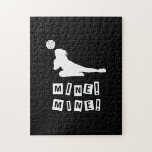 Volleyball Player   Volleyball Mine Jigsaw Puzzle
