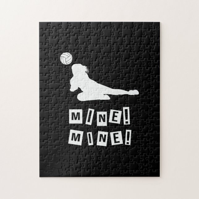 Volleyball Player | Volleyball Mine Jigsaw Puzzle (Vertical)