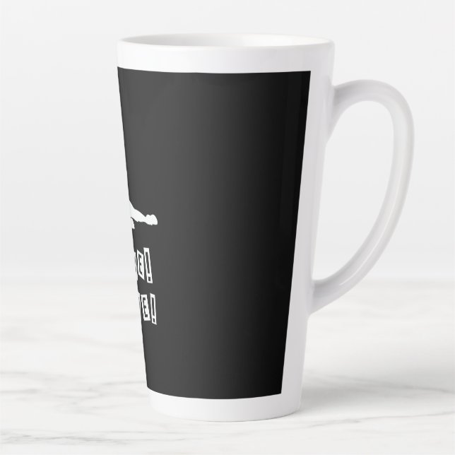 Volleyball Player | Volleyball Mine Latte Mug (Right)